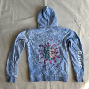 Girls’ Butter Distressed Blue Sweatshirt / Hoodie